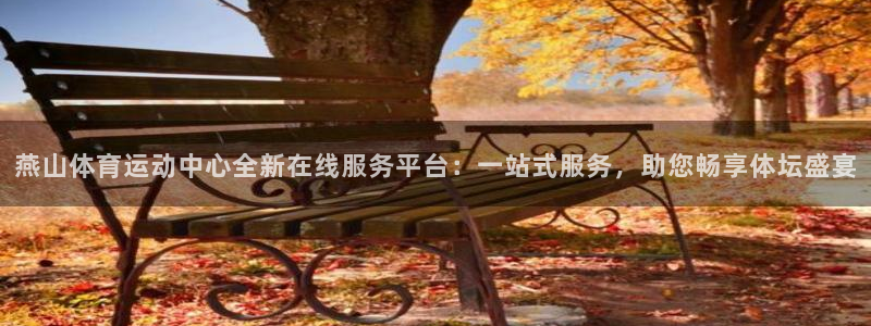 谈球吧：燕山体育运动中心全新在线服务平台：一站式服务，助您畅享体坛盛宴